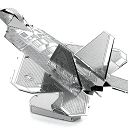 Metal Earth Samolot F22 Raptor Model 3D Metalowy Laser Cut